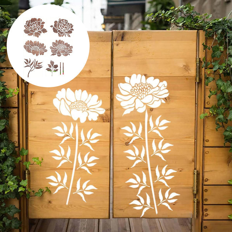 50% off | FlowerCraft™ - Large Decorative Flower Stencils [Last Day Discount] 