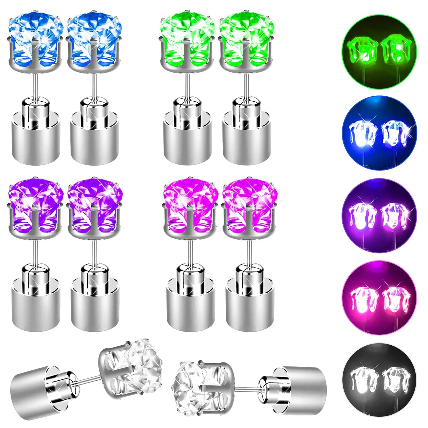 GlowGems™| GlowBling LED Earrings