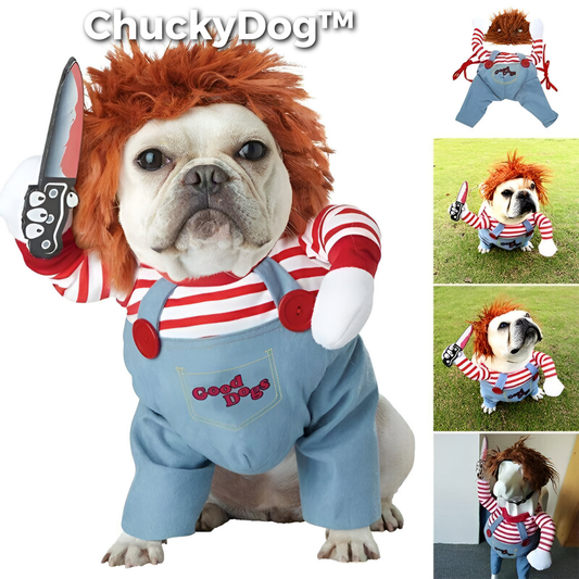 50% OFF | ChuckyDog™ | The Halloween costume for your dog!
