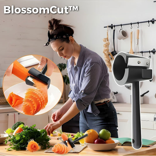 BlossomCut™ | Flower-like spiralizer for vegetables 
