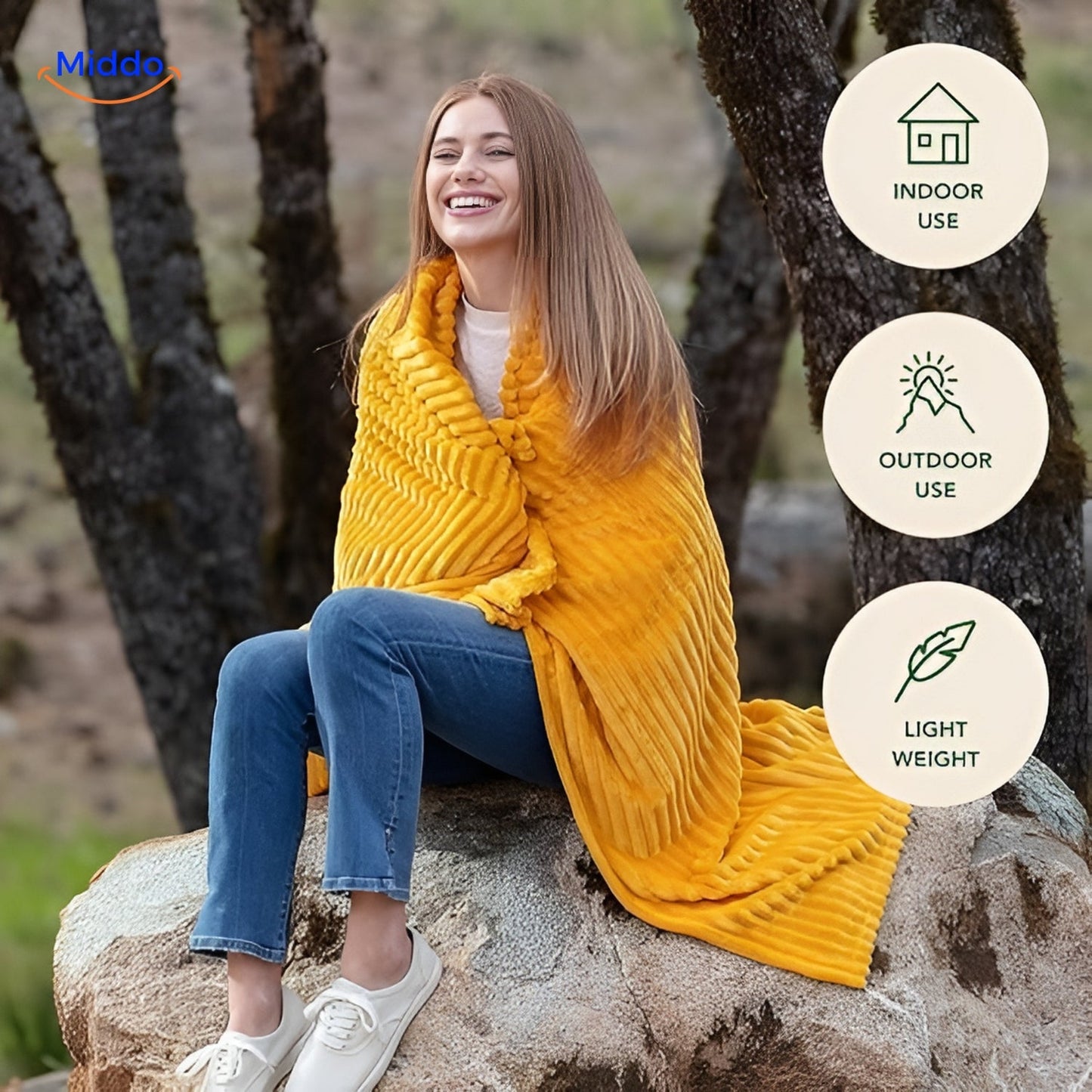 Velvet Fleece Blanket™ | Comfort and style for every season