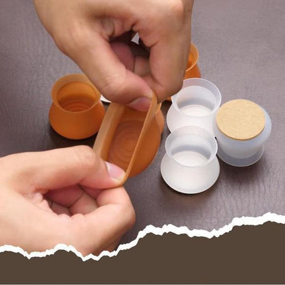 SwiftlyGlide™ | Silicone Table and Chair Leg Protectors [2+2 Free]