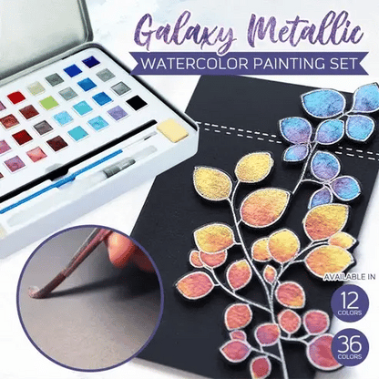 ArtisticGleam™ - Metallic Watercolor Painting Kit