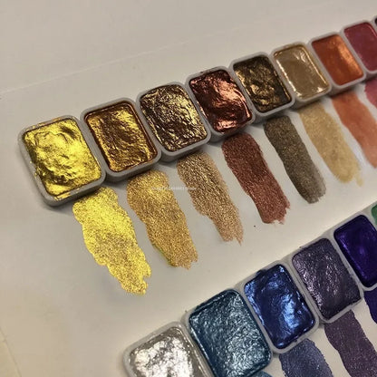 PearlScent™ - Powder Mineral Pearl Pigment Art Watercolor