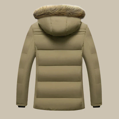 ArcticStyle™ - Puffer jacket with fur hood