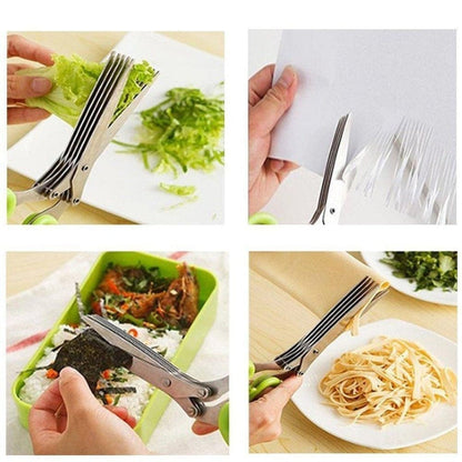 FreshCut™ | 5 Blade Kitchen Salad Scissors