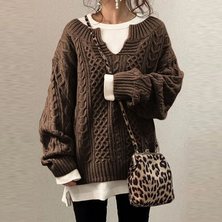 Bella™ | Women's Retro Knit Sweater