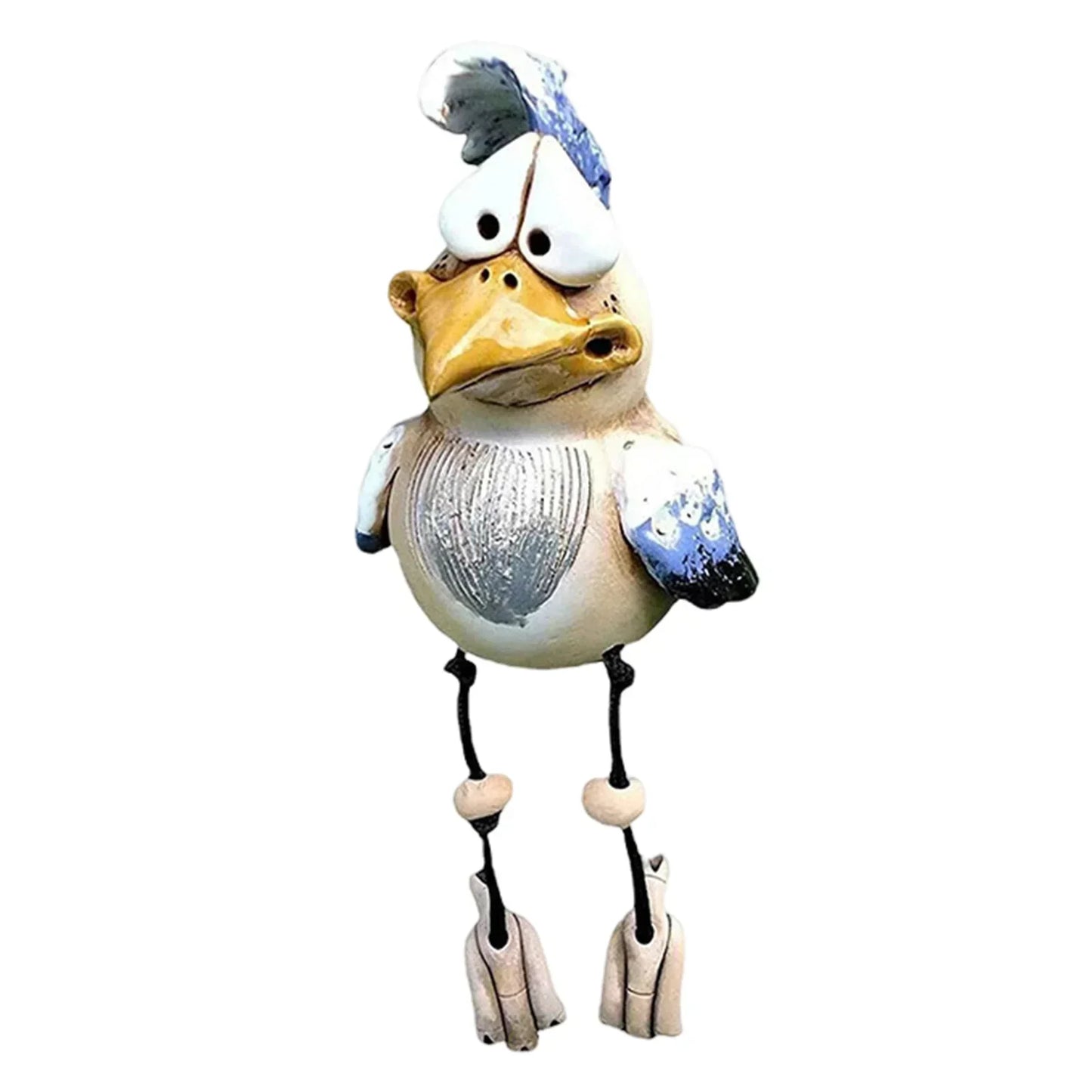 Birdie™ - Durable resin chicken decoration