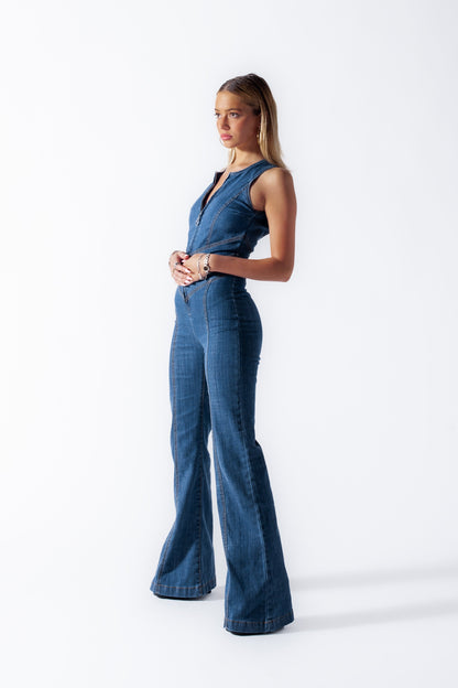 Colette™ - Backless Heart Hollow Out Jumpsuit (50% OFF) 