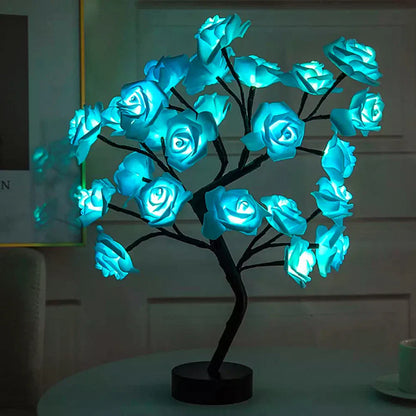 LumiFlower™ – LED Simulation Rose Table Lamp