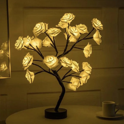 LumiFlower™ – LED Simulation Rose Table Lamp