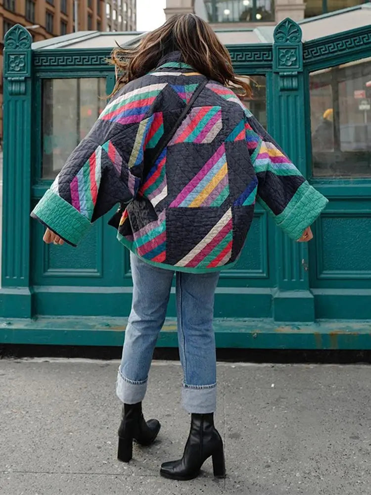 50% off | Alma™ - Multicolored Loose Vintage Jacket [Last Day Discount] 