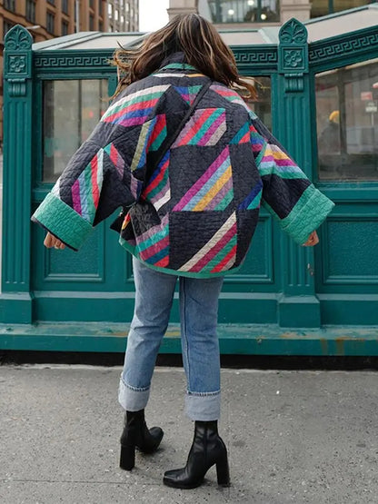 50% off | Alma™ - Multicolored Loose Vintage Jacket [Last Day Discount] 