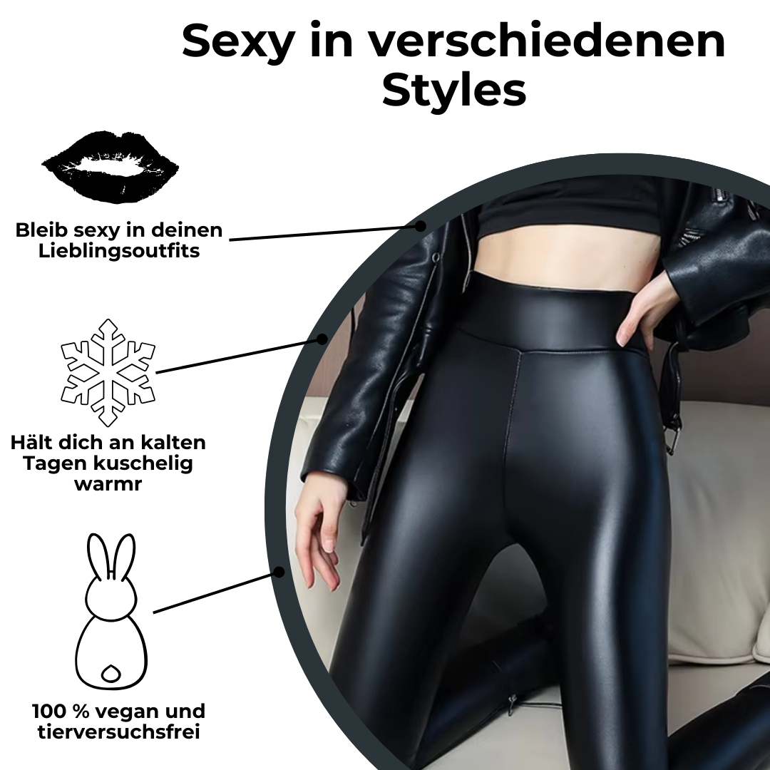 VixenTher™ | Sexy thermal leather leggings