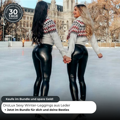 VixenTher™ | Sexy thermal leather leggings