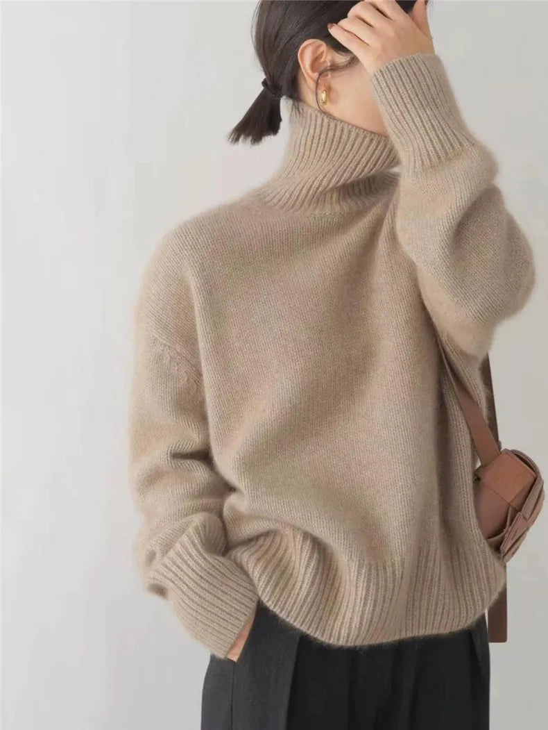 Lena™ – Soft turtleneck sweater