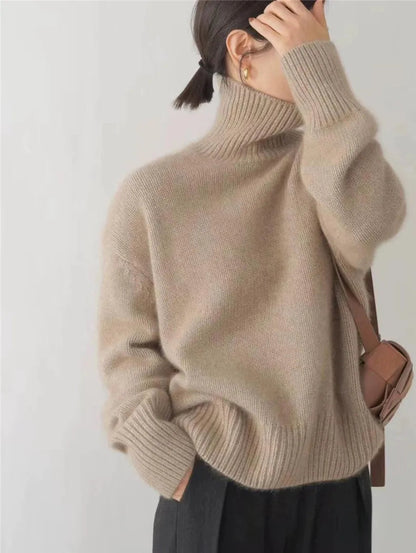 Lena™ – Soft turtleneck sweater