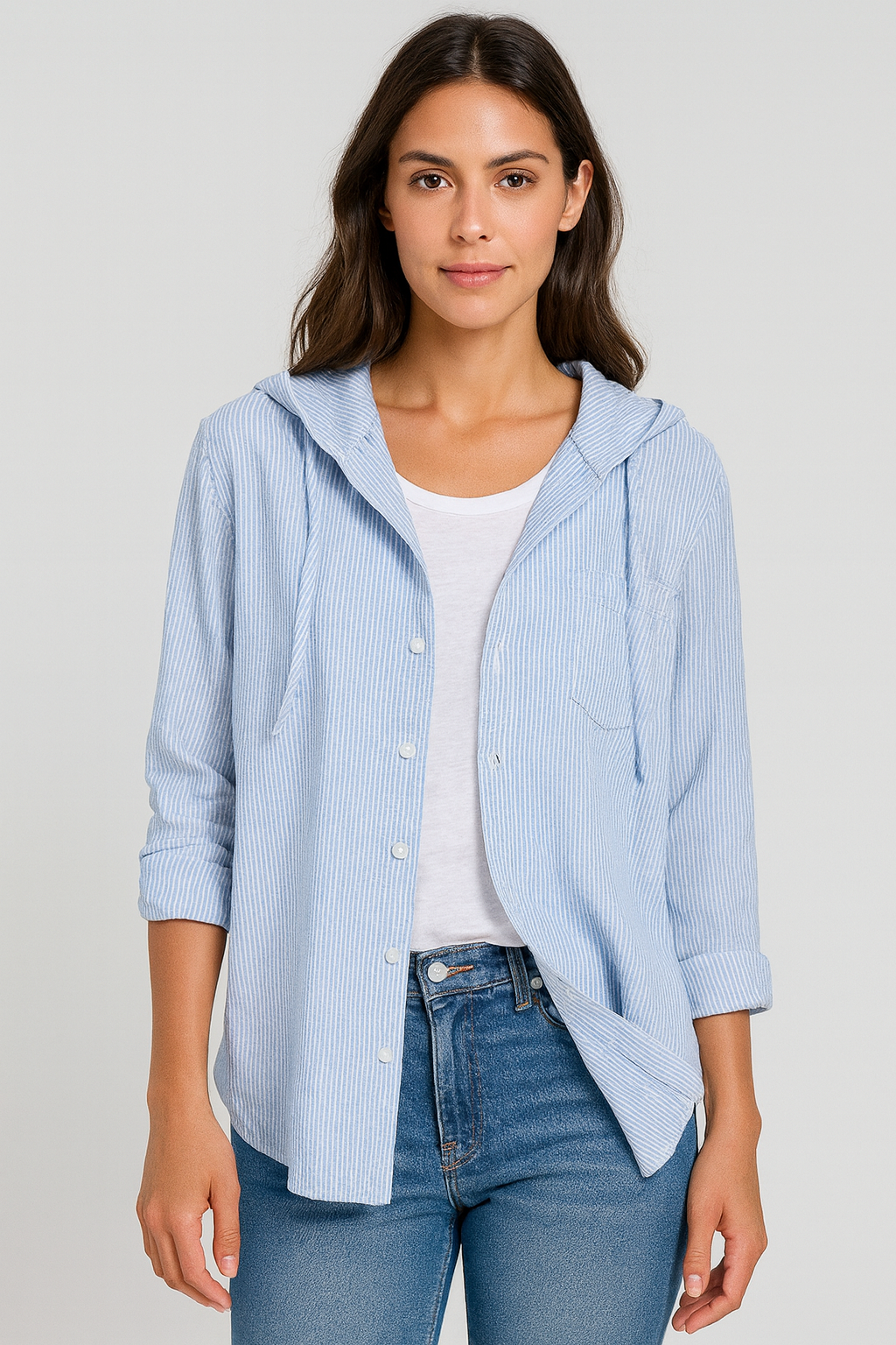 Lina™ | Breathable linen blouse