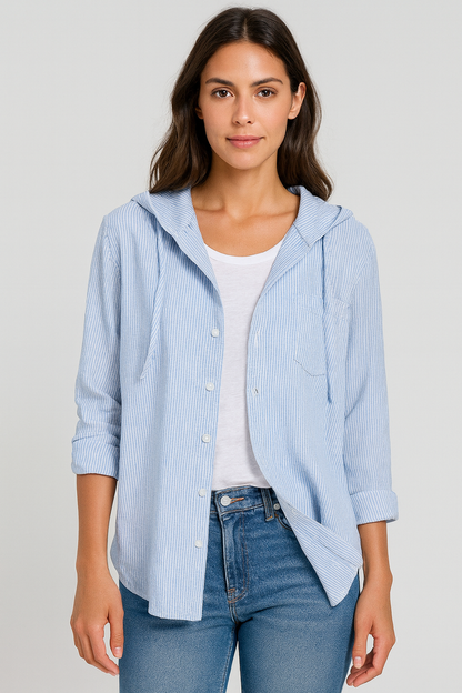 Lina™ | Breathable linen blouse