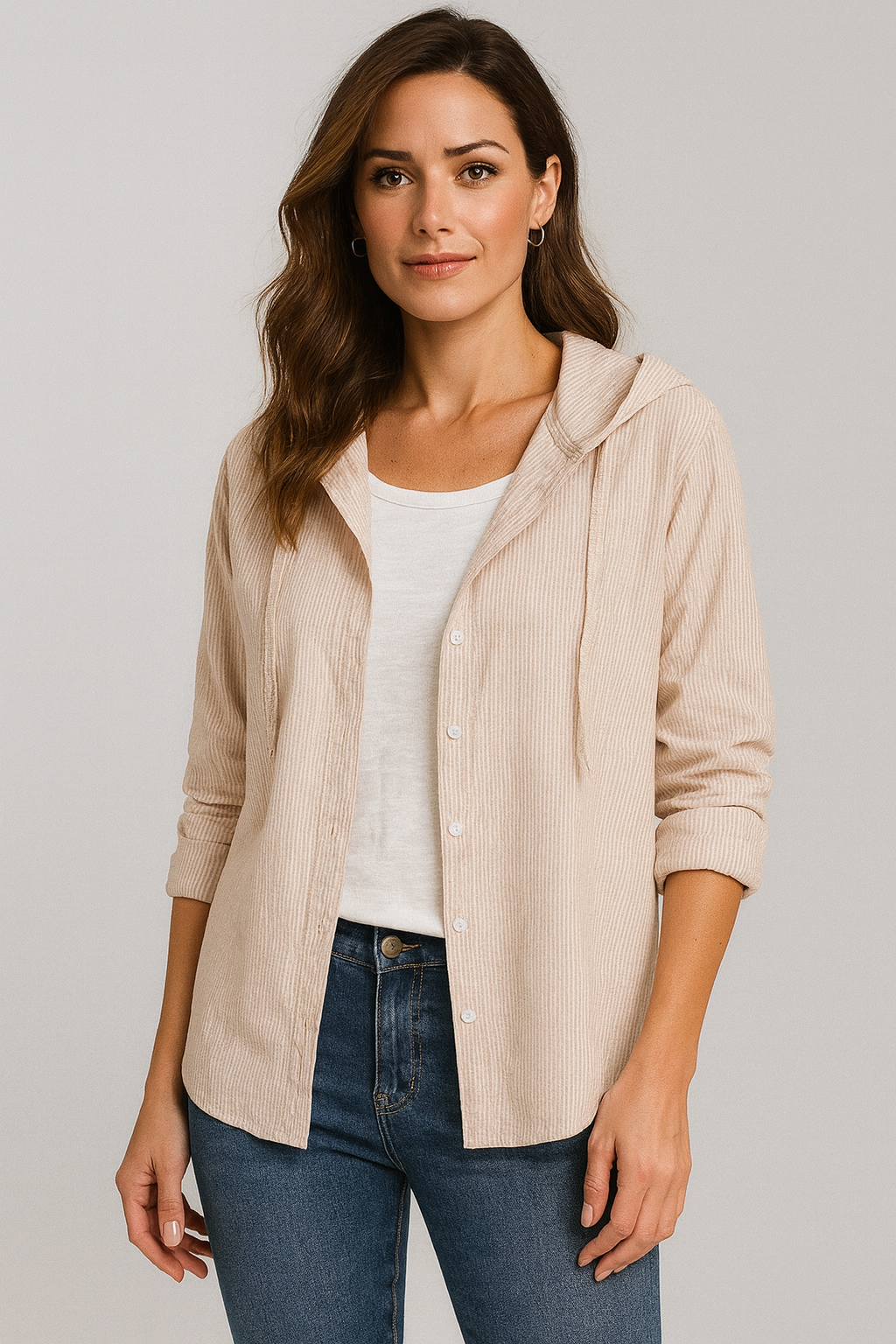 Lina™ | Breathable linen blouse