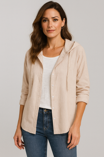 Lina™ | Breathable linen blouse