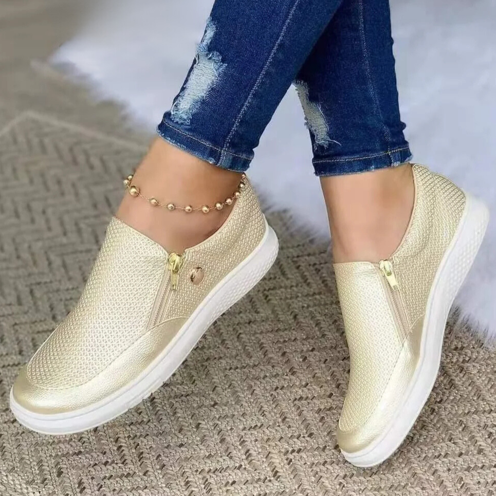 Bertha™ | Women's Zippered Orthopedic Shoes