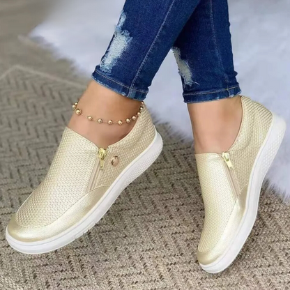 Bertha™ | Women's Zippered Orthopedic Shoes
