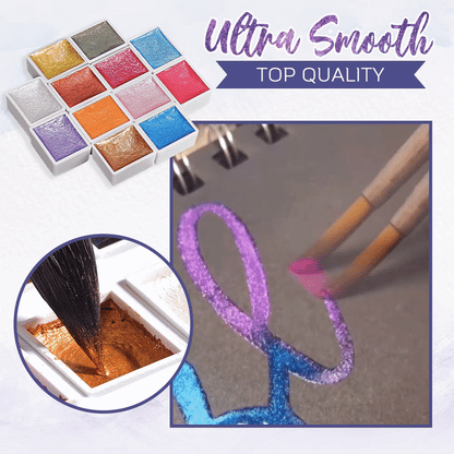 ArtisticGleam™ - Metallic Watercolor Painting Kit