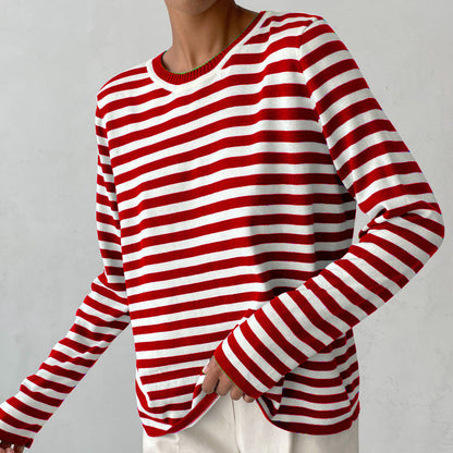 Olivia™ | Striped Long Sleeve Shirt