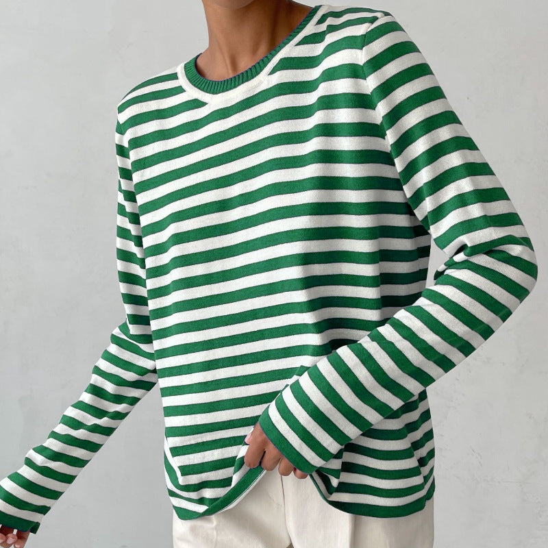 Olivia™ | Striped Long Sleeve Shirt
