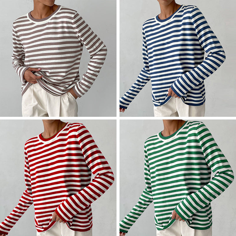 Olivia™ | Striped Long Sleeve Shirt