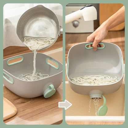 HydroBasket™ | Multifunctional hygienic rinse and drain basket