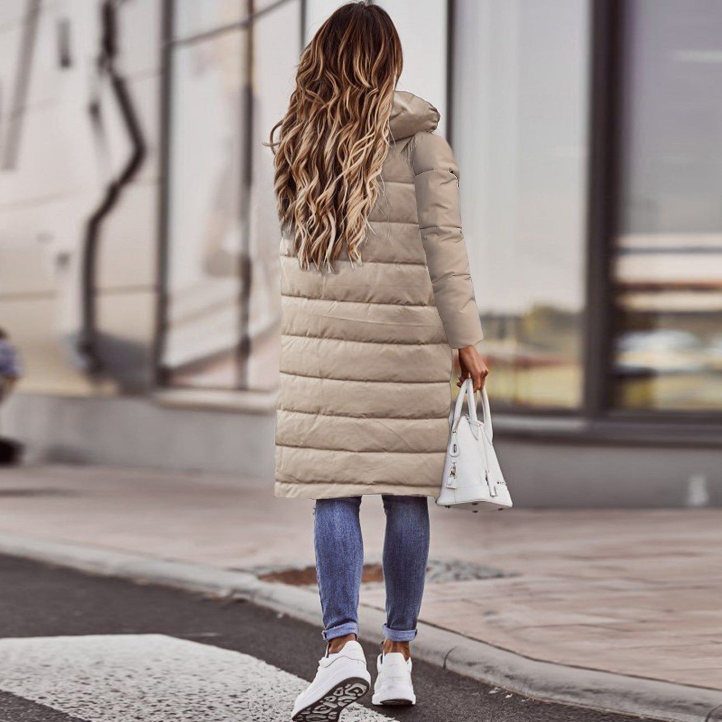 50% off | Ana™ - Fashionable mid-length cotton coat [Last day discount]