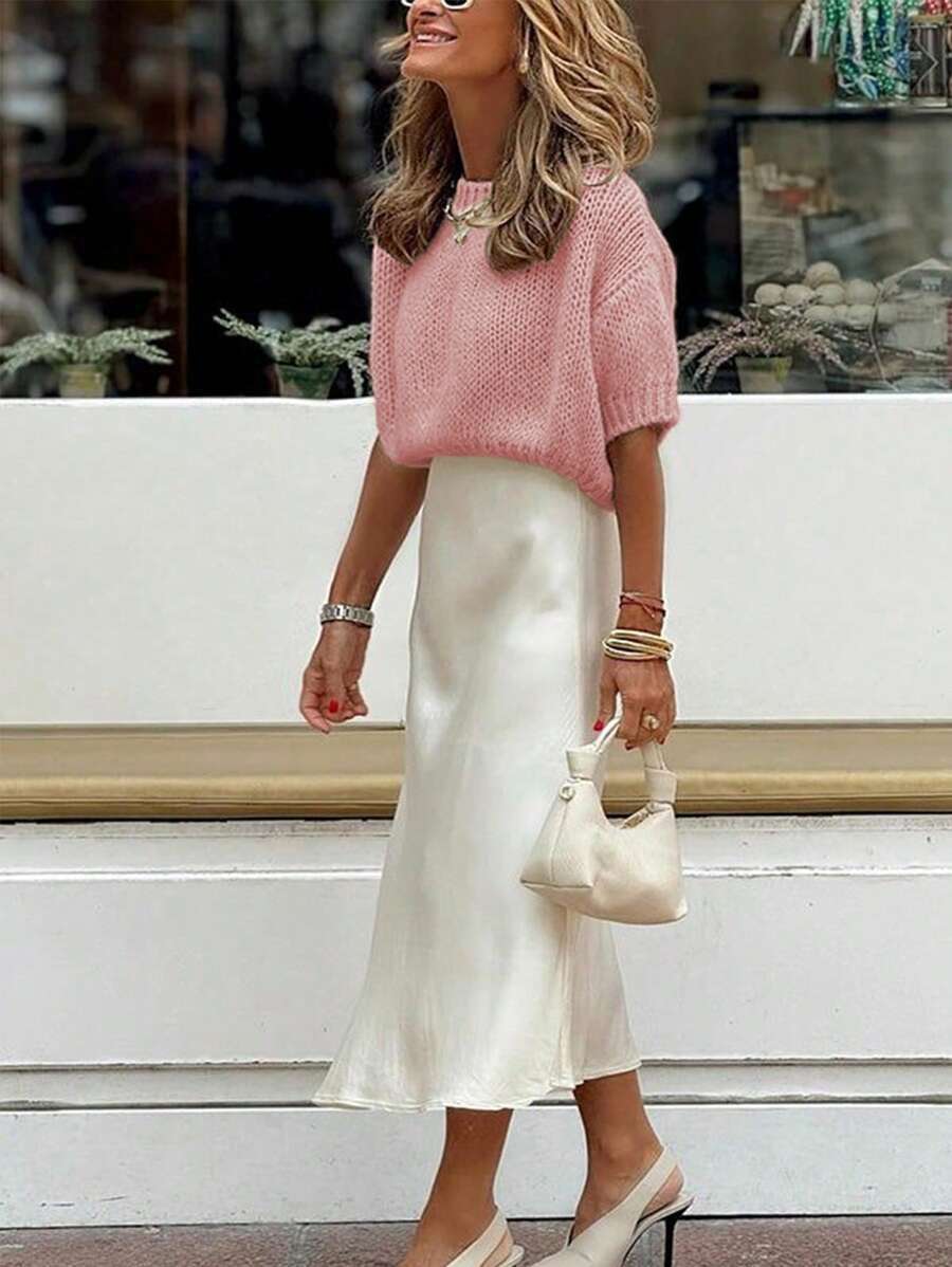 Knitova™ – Cozy round-neck knitted vest | Stylish &amp; ideal for layering 