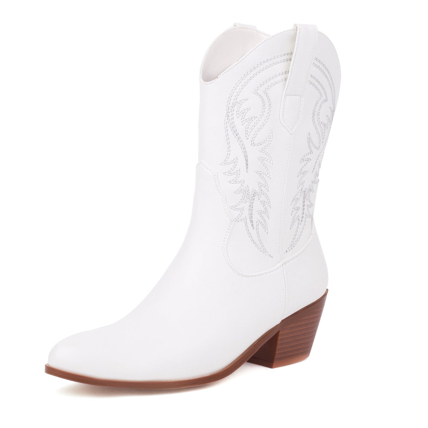Trivana™ | Fashionable Embroidered Ankle Boots