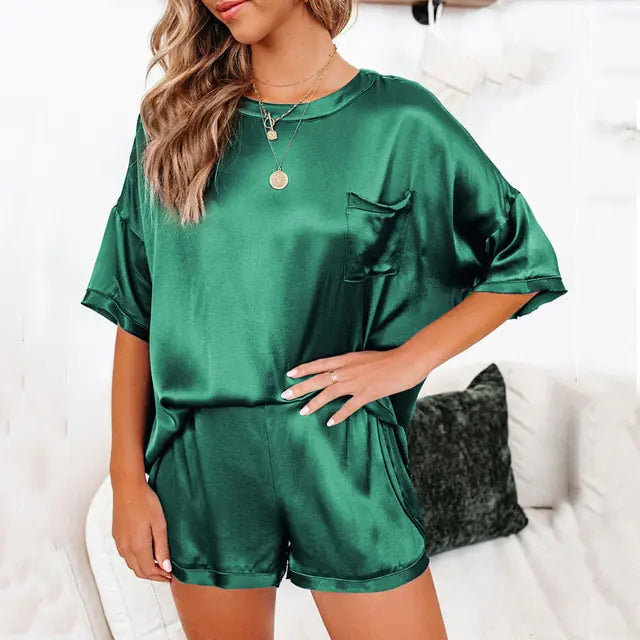Viola™ | Satin Two-Piece Set