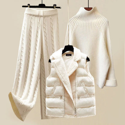 NordCuddle™ Luxurious three-piece lady set for winter