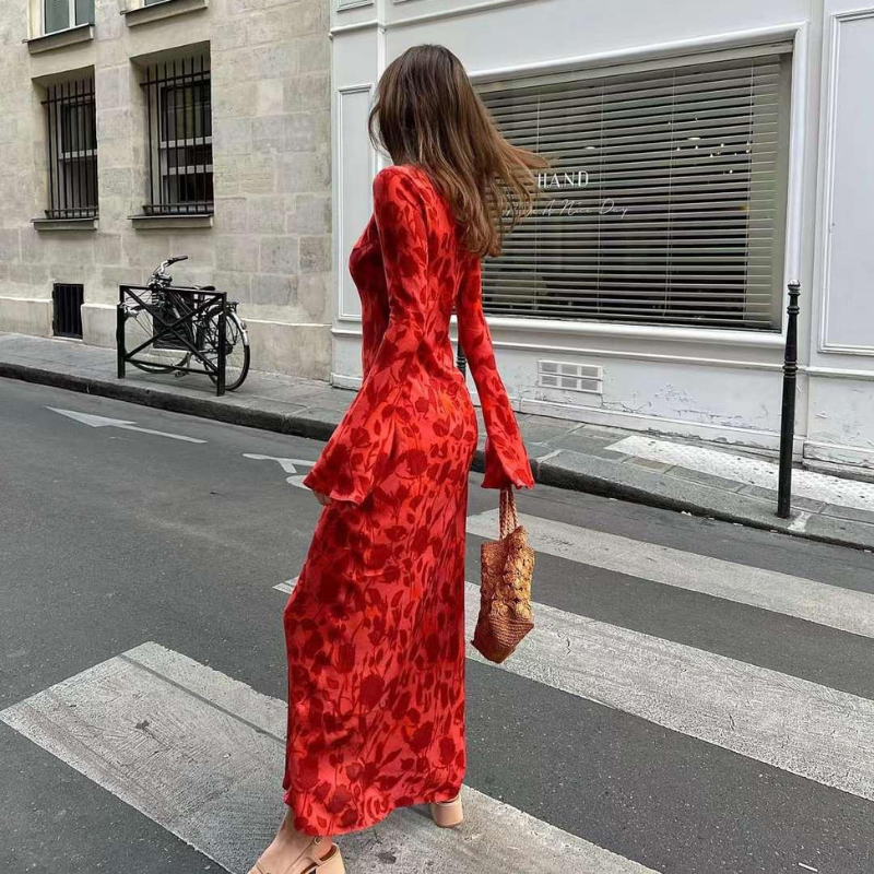 Jane™ | Red Maxi Dress 
