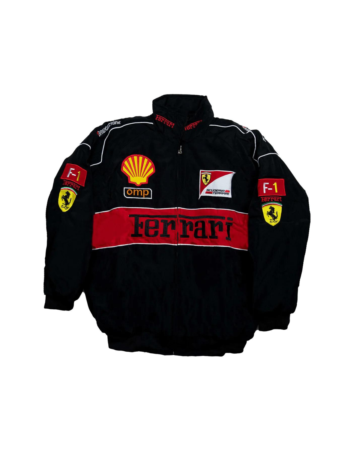 Comfry™ | Unisex vintage Ferrari-style racing jacket
