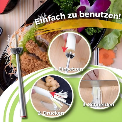 SplitSlicer™ | Plum Blossom Onion Slicer