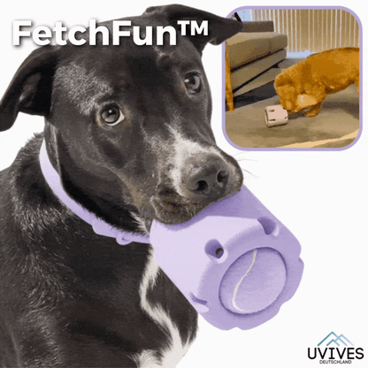FetchFun™ | Tennis dog chew toy