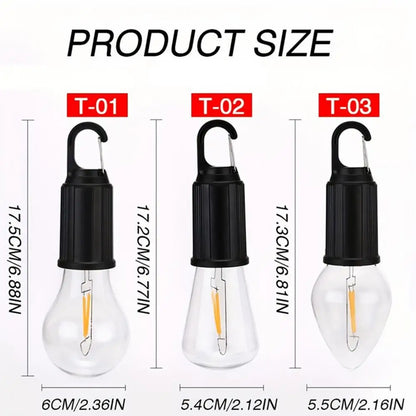 LuminaeHang™ | LED outdoor camping lamps with clip hooks