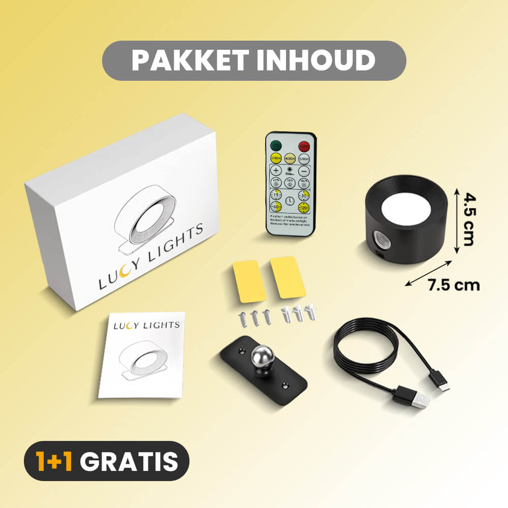 Luno™ | Eindeloze wall lamp - 1 + 1 FREE!