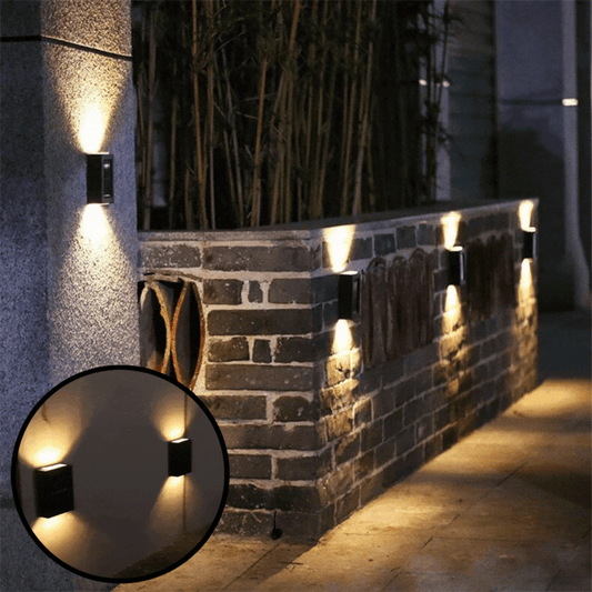 TRAFLA SOLARWALL™ | Luxurious LED solar wall light