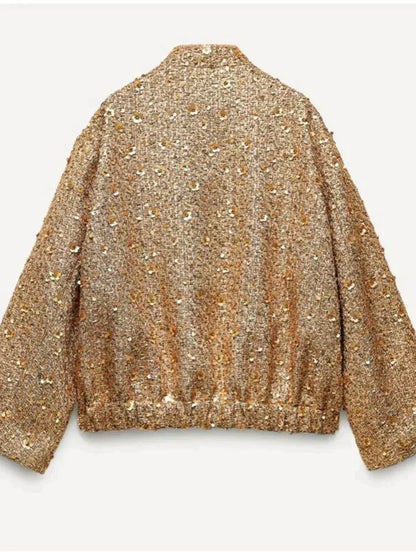 Glimmer™ Fashionable shimmering jacket for women