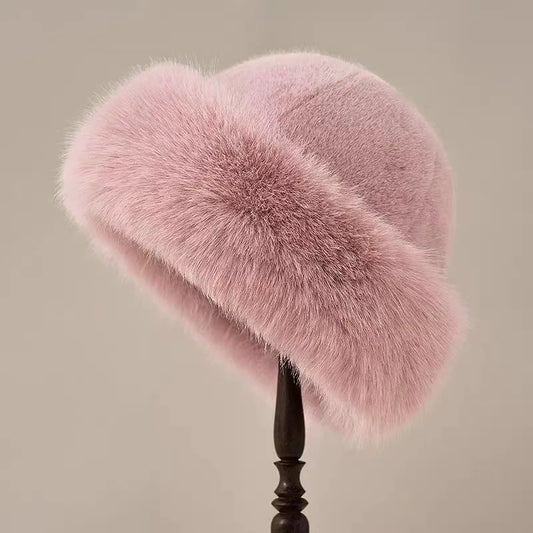 Fleecea™ | Elegant fur hat for luxurious winter comfort