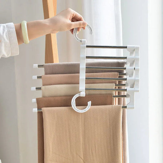 Multirack™ | 5-in-1 Magic Pants Rack - Set of 2