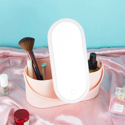 GlamBox™ | Organize your makeup with LED lighting