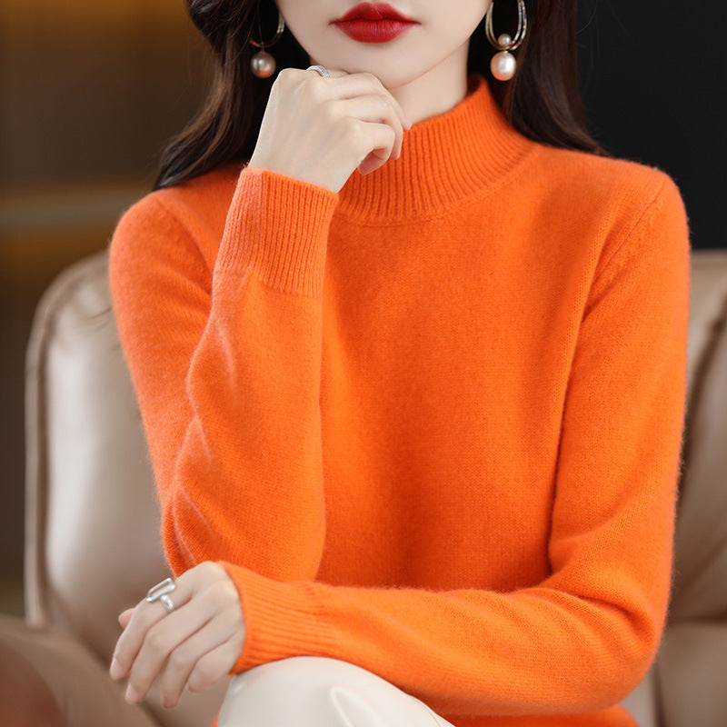 Marilyn™ | Women's knitted sweater in a fixed fit and color