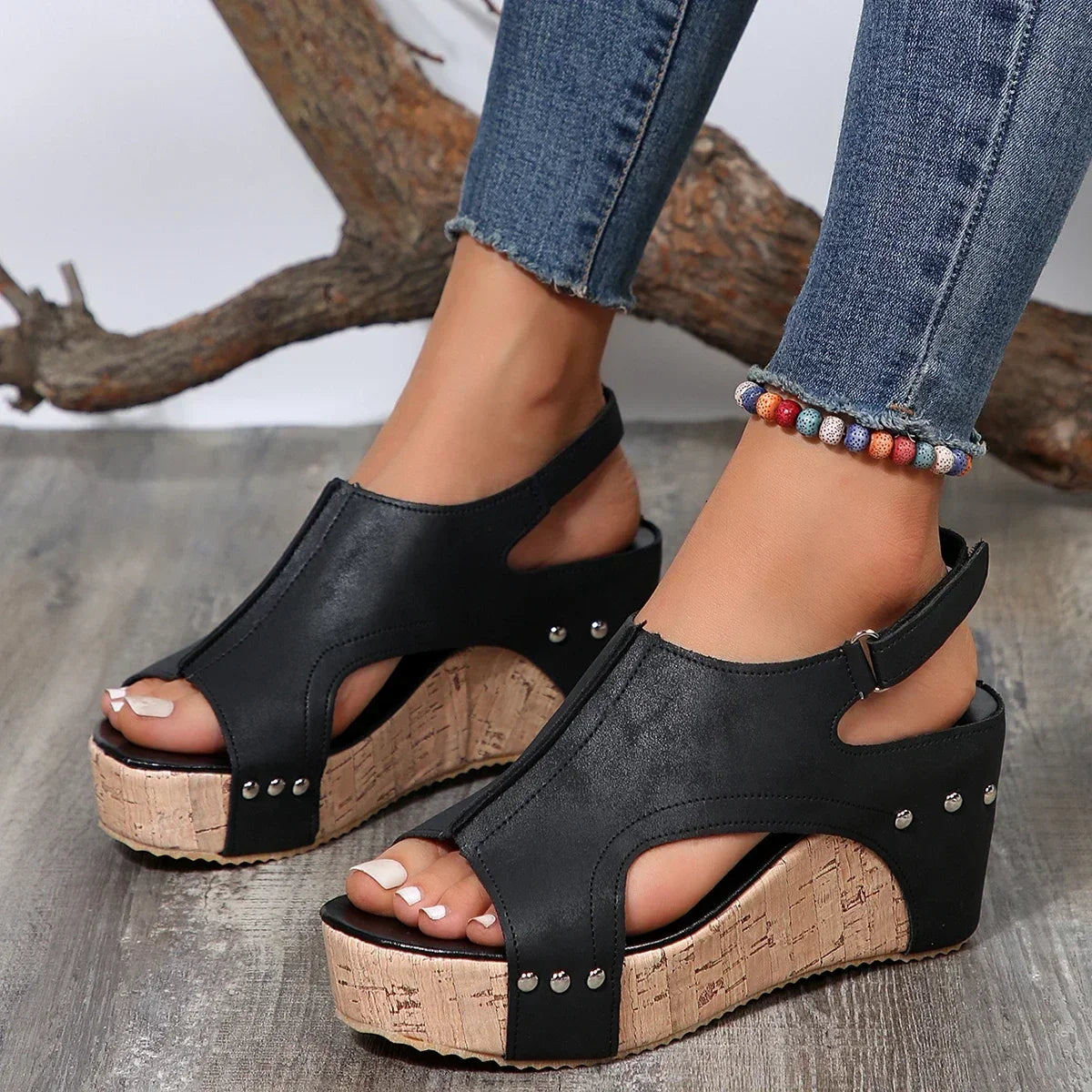 Aussie™ | Women's Orthopedic Wedge Sandals